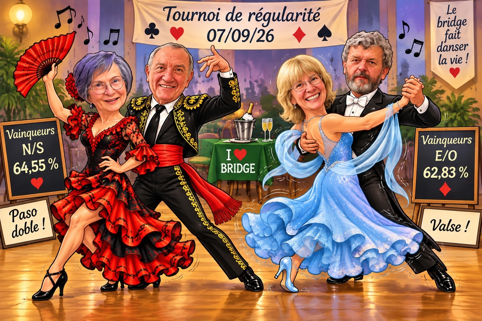 LES CLAUDE MÈNENT LE BAL