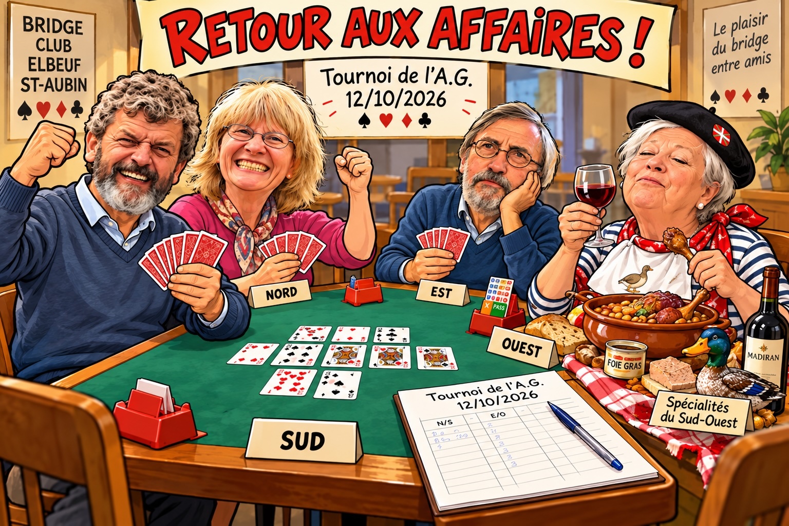 RETOUR AUX AFFAIRES