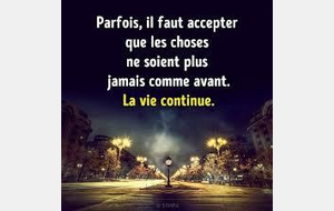 LA VIE CONTINUE