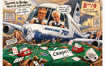 CRASH SPECTACULAIRE !