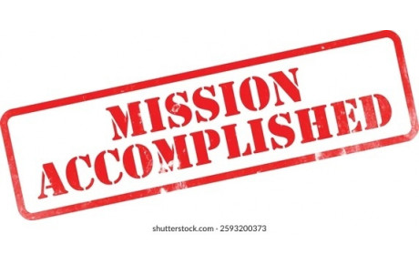 MISSION ACCOMPLIE