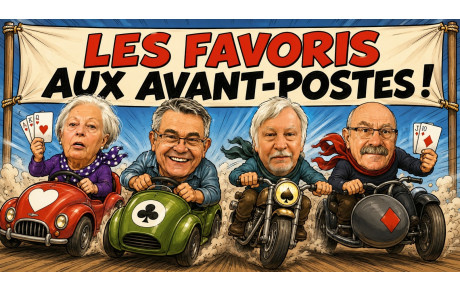 LES FAVORIS AUX AVANT-POSTES